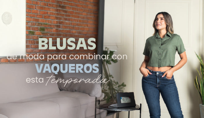 Blusas de moda para combinar con vaqueros esta temporada