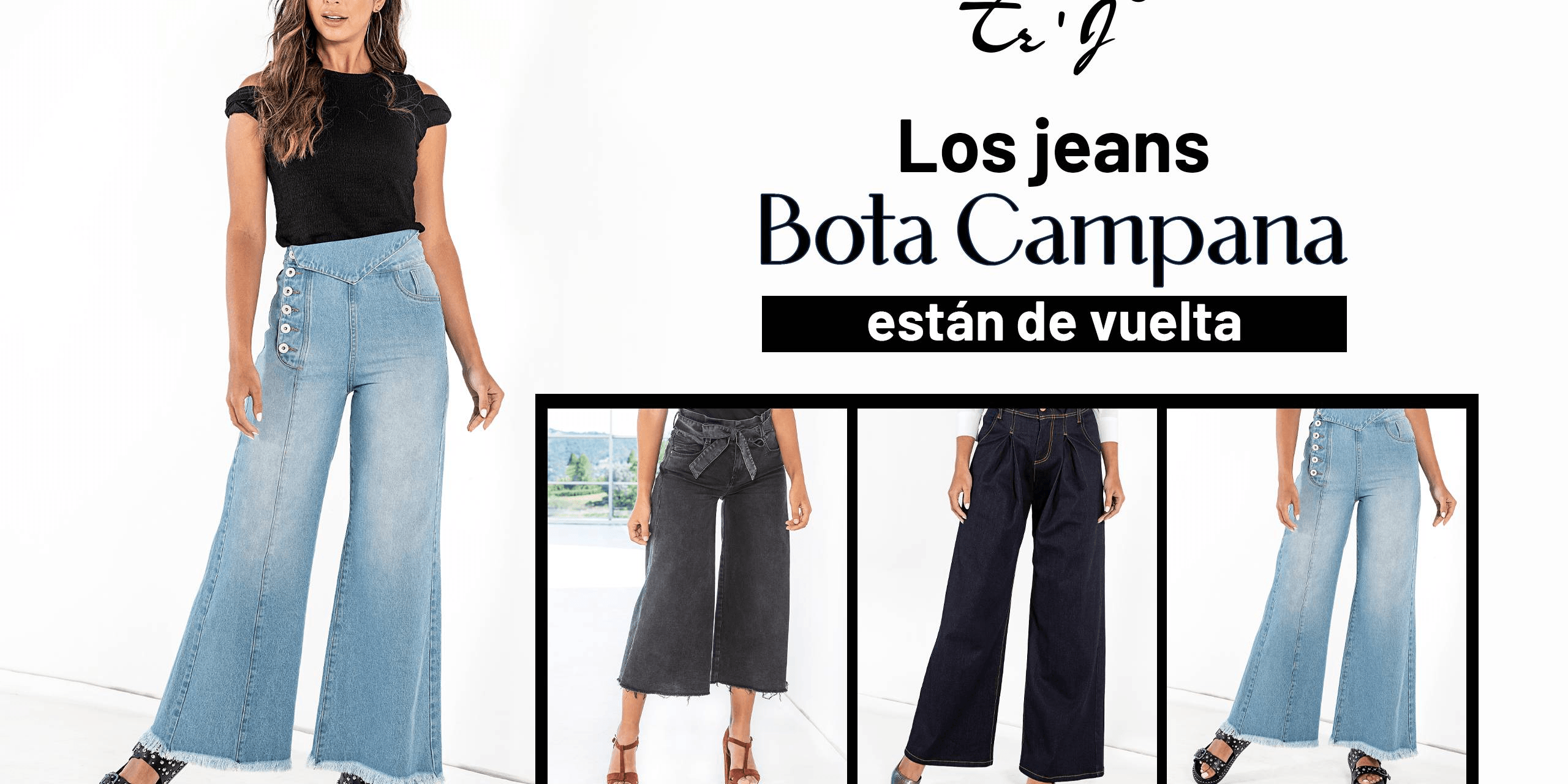 ¡Los jeans bota campana están de vuelta!