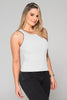 Blusa Manga Sisa Bordada con Hilo en Contraste Cuello Redondo Marca Trucco's