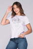 Camiseta Elemental Cuello redondo Estampado con detalle Gircone Marca Trucco's