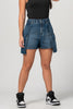 Falda Short Cargo Color Azul Oscuro Marca Trucco's