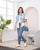 Camisa Manga Corta Oversize Con Chaleco Sobrepuesto Marca Trucco´s