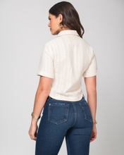 Camisa Corta Tela con Textura Manga Corta Marca Trucco´s