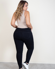 Jean Skinny Tiro Alto Talla única Negro Exclusivo Marca Trucco´s
