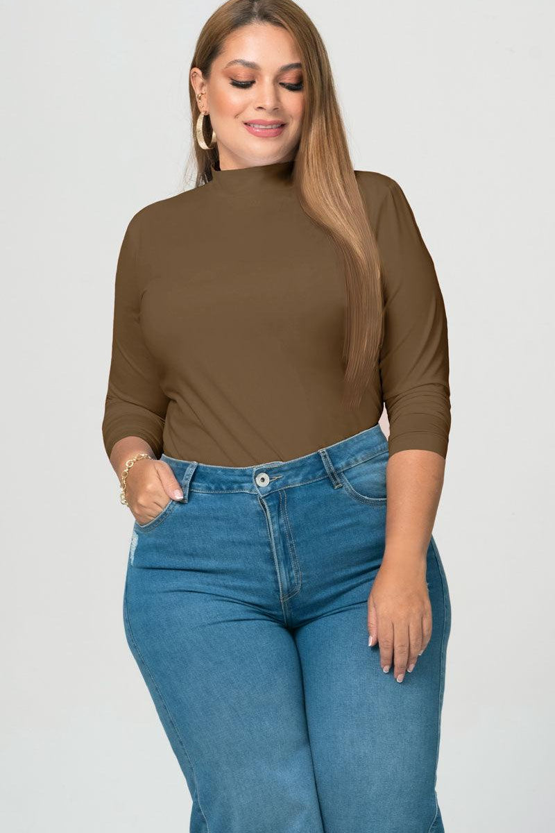 las blusas manga larga están de moda
