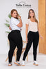 Jean Skinny Tiro Alto Talla única Negro Exclusivo Marca Trucco´s