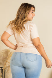 Camiseta Basica Estampado Floral Marca Trucco´s Plus Size