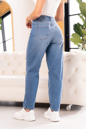 Jean Barrel Tiro Alto Marca Trucco´s