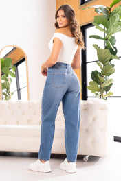 Jean Barrel Tiro Alto Marca Trucco´s