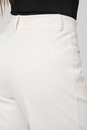 Pantalón Wide Leg Tiro Alto Textura Rib Acanalada Marca Trucco´s