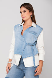 Camisa Manga larga Híbrida Marca Marca Trucco´s