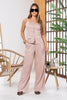 Set 2 Piezas Pantalón Wide Leg Blusa Sisa Marca Trucco´s