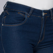 Jean Clásico Bota Recta Tiro Alto Marca Trucco´s
