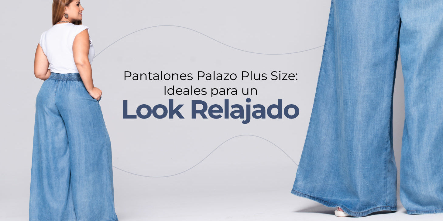 Pantalones Palazo Plus Size: Ideales para un Look Relajado