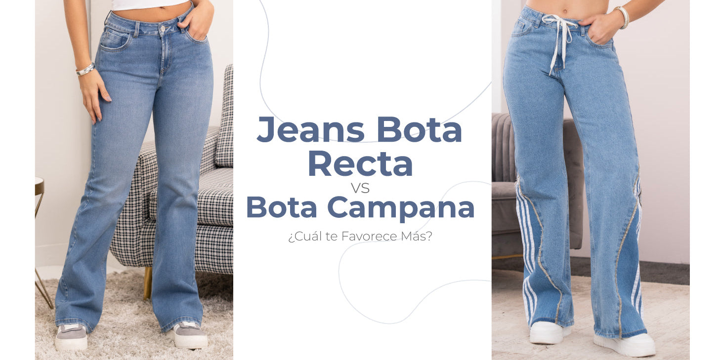 Jeans Bota Recta vs. Bota Campana: ¿Cuál te Favorece Más?