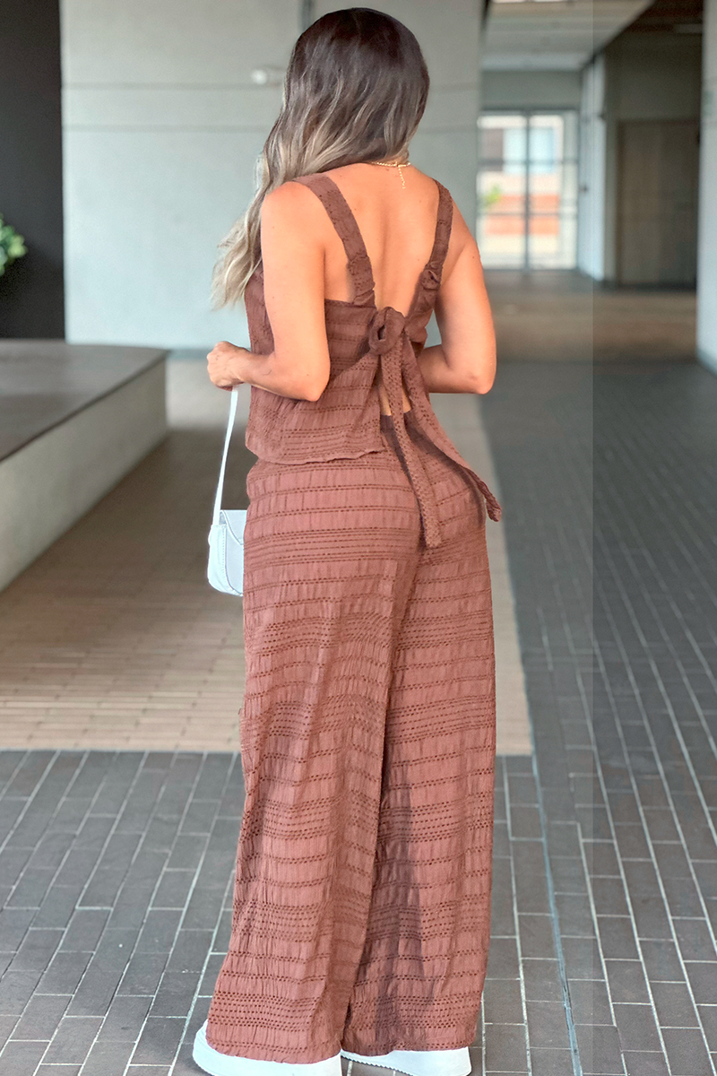 Set Pantalón 2 Piezas Conjunto Elegante Marca Trucco´s