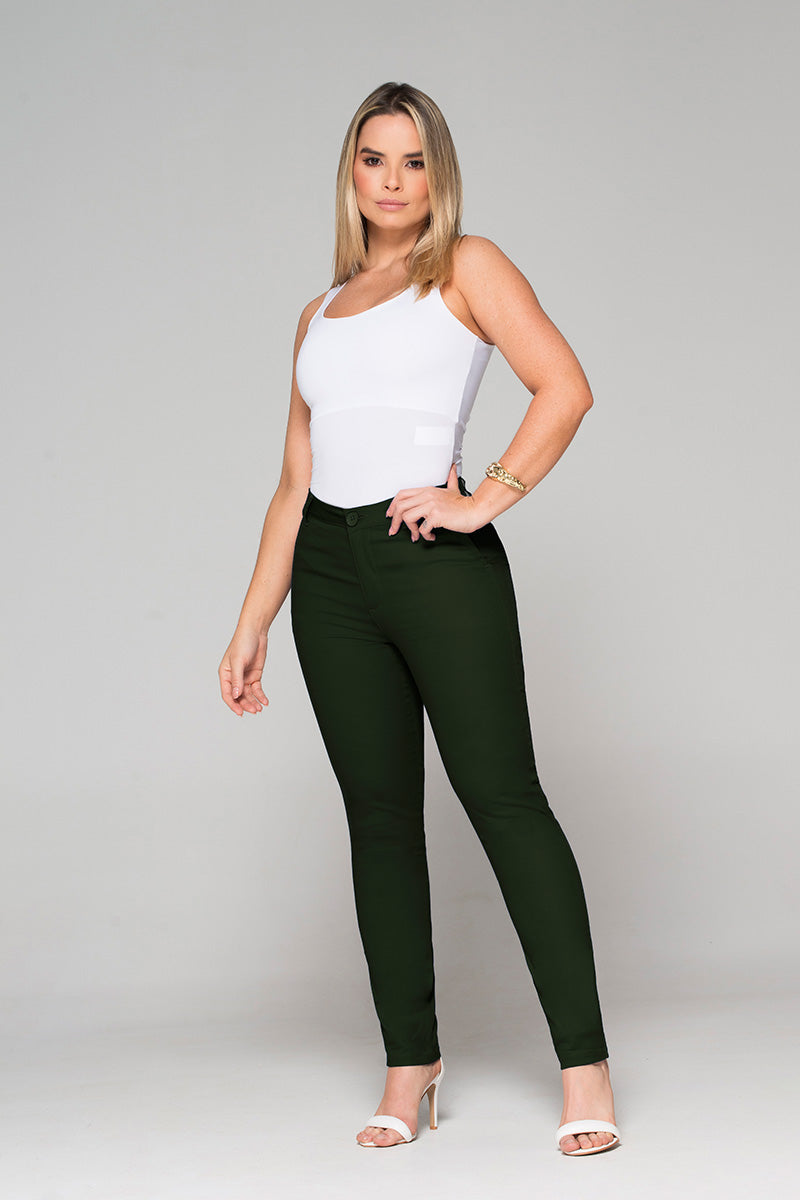 Jean Skinny Tiro Alto Silueta Estilizada y Versátil Marca Trucco´s