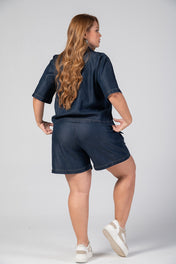 Set Short 2 Piezas Minimalista Marca Trucco´s Plus Size