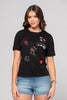 Camiseta con estampado floral Marca Trucco´s