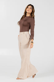 Body Manga Larga Ajustado Marca Trucco´s