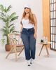 Jean Palazzo Tiro Alto Marca Trucco´s Plus Size