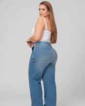 Jean Carpintero Wide Leg Tiro Alto Marca Trucco´s Plus Size