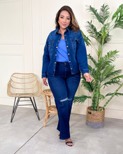 Chaqueta Over Size con Bolsillos Tipo Cargo Marca Trucco's Plus Size