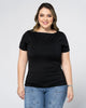 Blusa Básica Manga Corta Marca Trucco´s Plus Size