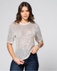 Camiseta Oversize Lentejuelas Marca Trucco´s