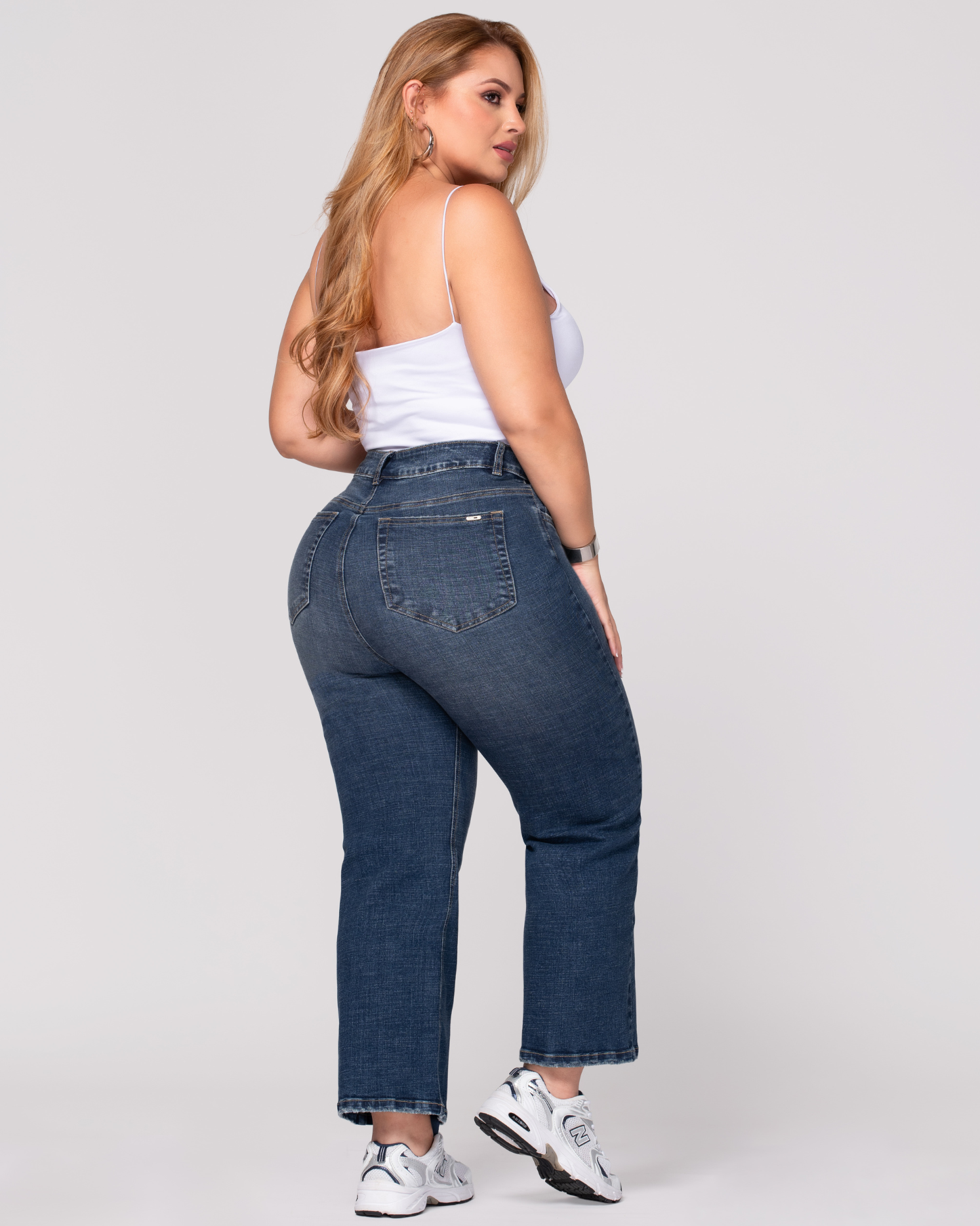 Jean Palazzo Tiro Alto Marca Trucco´s Plus Size