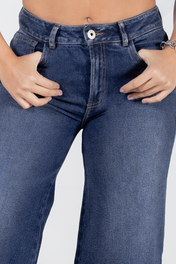 Jean Palazzo Mujer Tiro Alto Fluido Elegante Marca Trucco´s