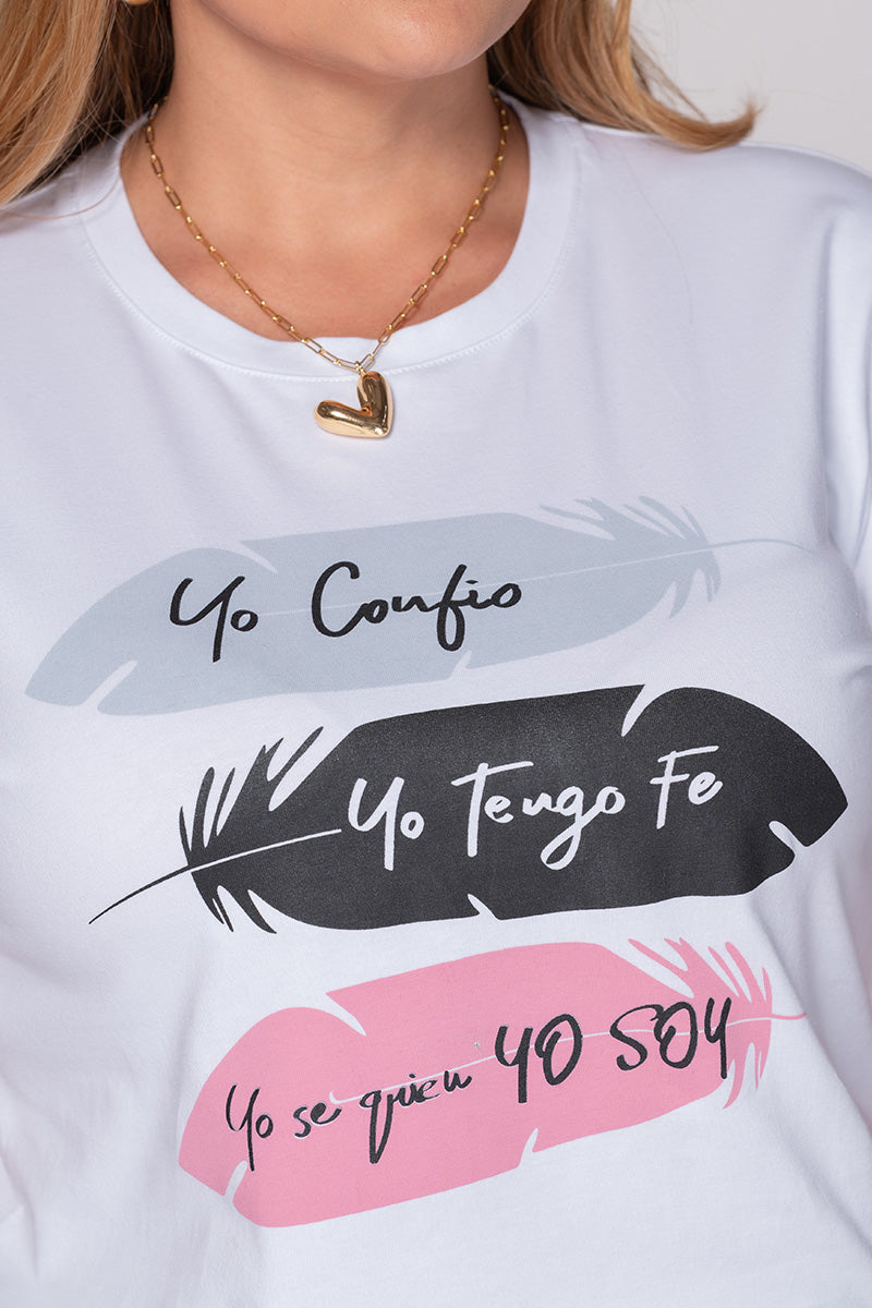 Camiseta Estampada Básica Marca Trucco´s Plus Size