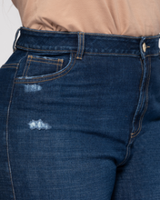 Short Tiro alto Con Desgaste Marca trucco´s Plus Size