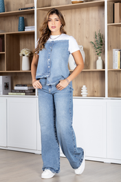 Blusa Manga Corta Marca Trucco´s