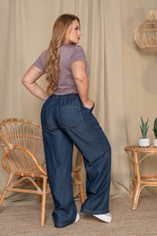 Pantalón Bota Recta en Liocel Marca Trucco´s