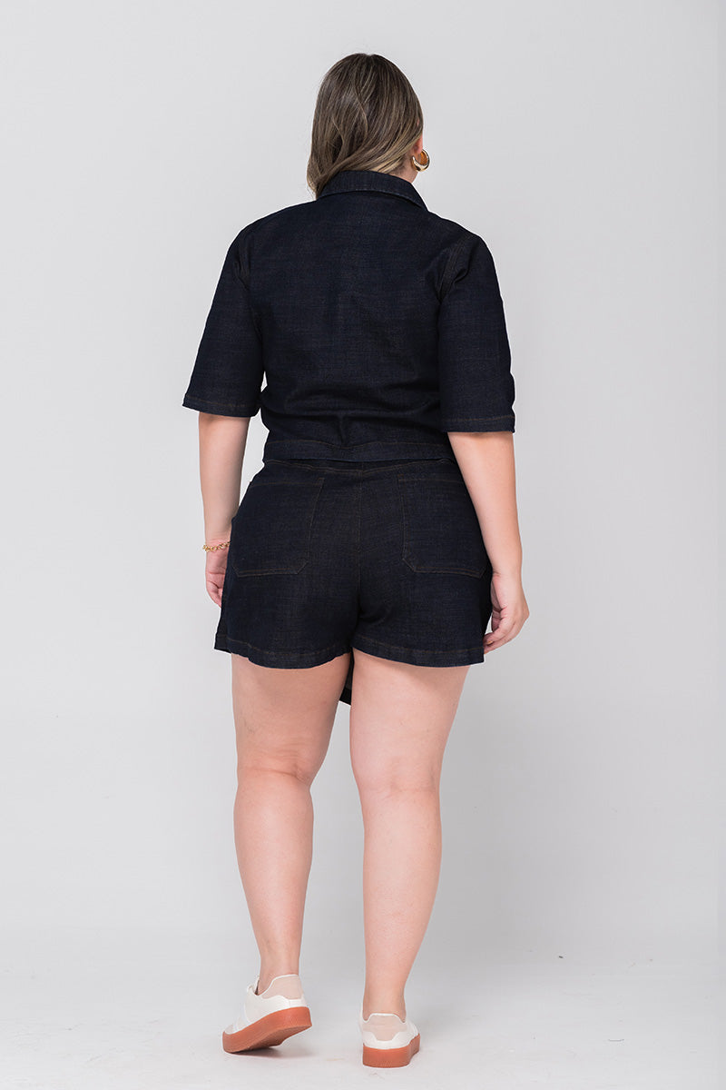 Chaqueta Manga Corta Marca Trucco´s Plus Size