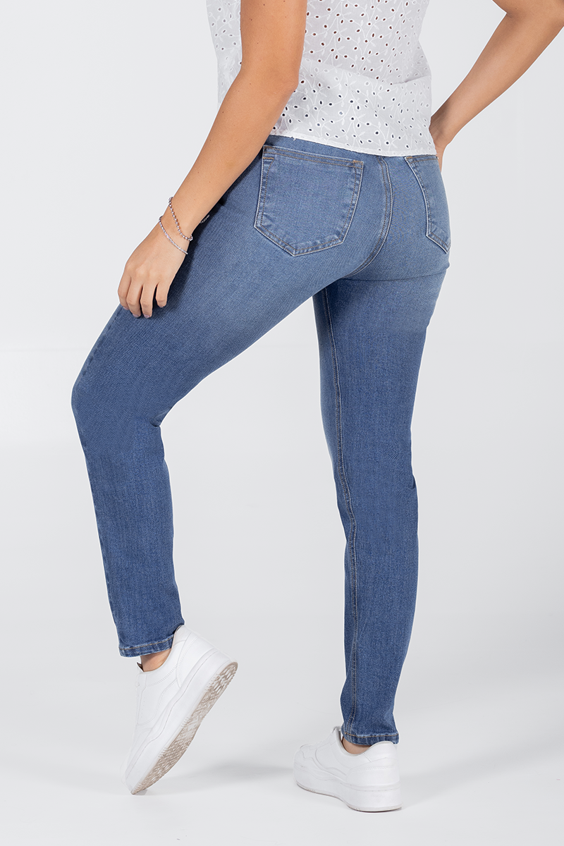 Jean Skinny Cintura Alta Slim Fit Marca Trucco´s