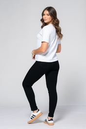 Camiseta Básica Slim Fit para Mujer — Corte Entallado y Tejido Suave Marca Trucco´s