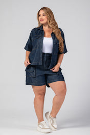 Set Short 2 Piezas Minimalista Marca Trucco´s Plus Size