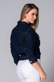 Chaqueta Clásica Denim Color Azul Oscuro Marca Trucco´s