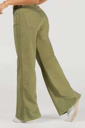 Jean Wide Leg Mujer Tiro Alto Elegante - Marca Trucco´s