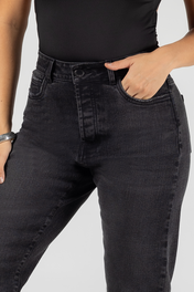 Jean Mom Fit Tiro Alto Vintage Marca Trucco´s