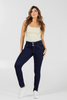 Jean Skinny Cintura Alta Ajustado Stretch Azul Oscuro Marca Trucco´s