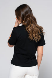 Camiseta Basic Mujer Escote Redondo Corte Slim Casual Marca Trucco´s