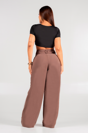 Pantalón Wide Leg Marca Trucco's