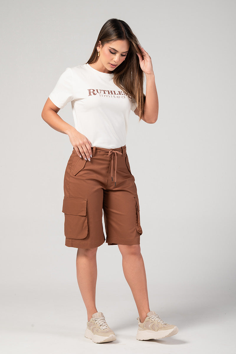 Camiseta Basic Mujer Elegance Corte Slim y Tejido Premium Marca Trucco´s