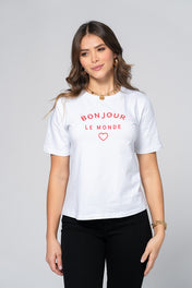 Camiseta Básica Slim Fit para Mujer — Corte Entallado y Tejido Suave Marca Trucco´s