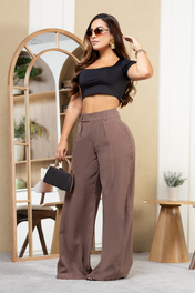 Pantalón Wide Leg Marca Trucco's