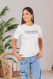 Camiseta Basic Estilo Minimal y Corte Slim en Algodón Suave Marca Trucco´s