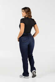 Body manga corta ajustado con escote Marca Trucco´s